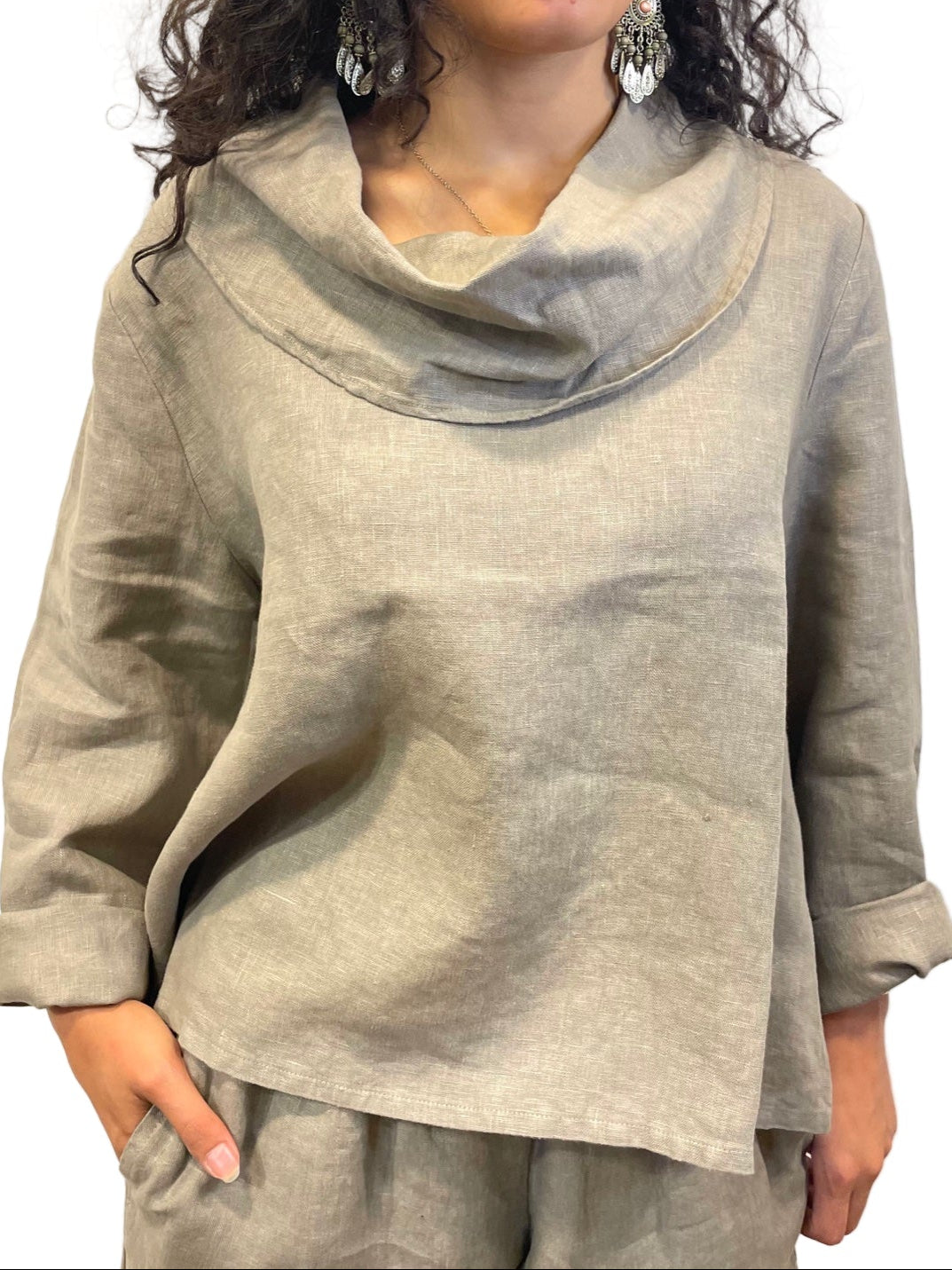 Nola Shirt in Heavyweight Linen