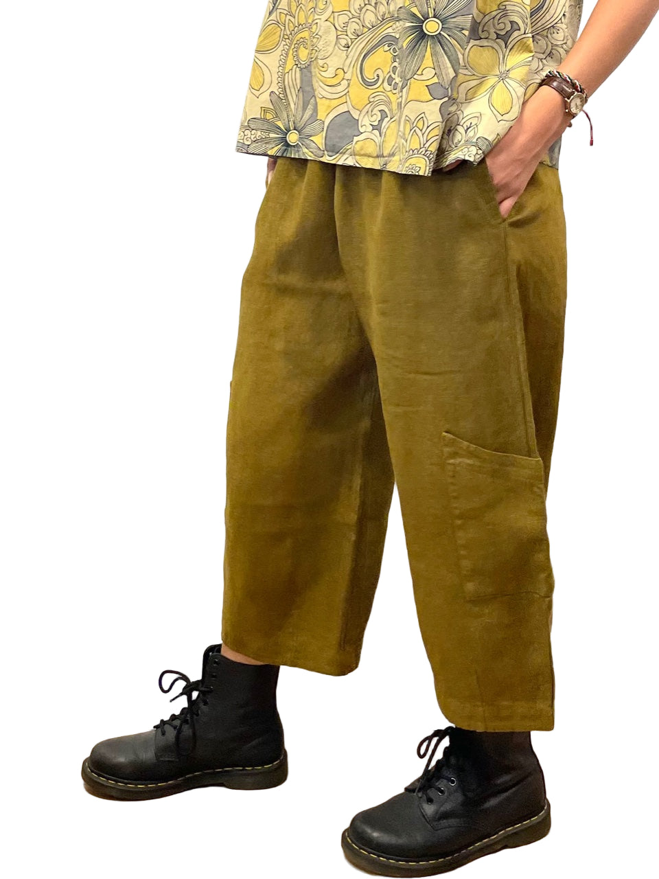 Casbah Pant in Heavyweight Linen