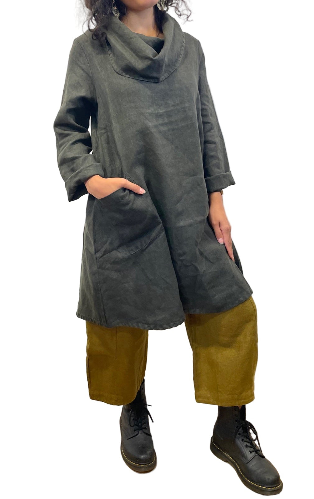 Nolan Tunic in Heavyweight Linen