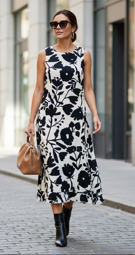 Chloe Dress - Linen/Cotton