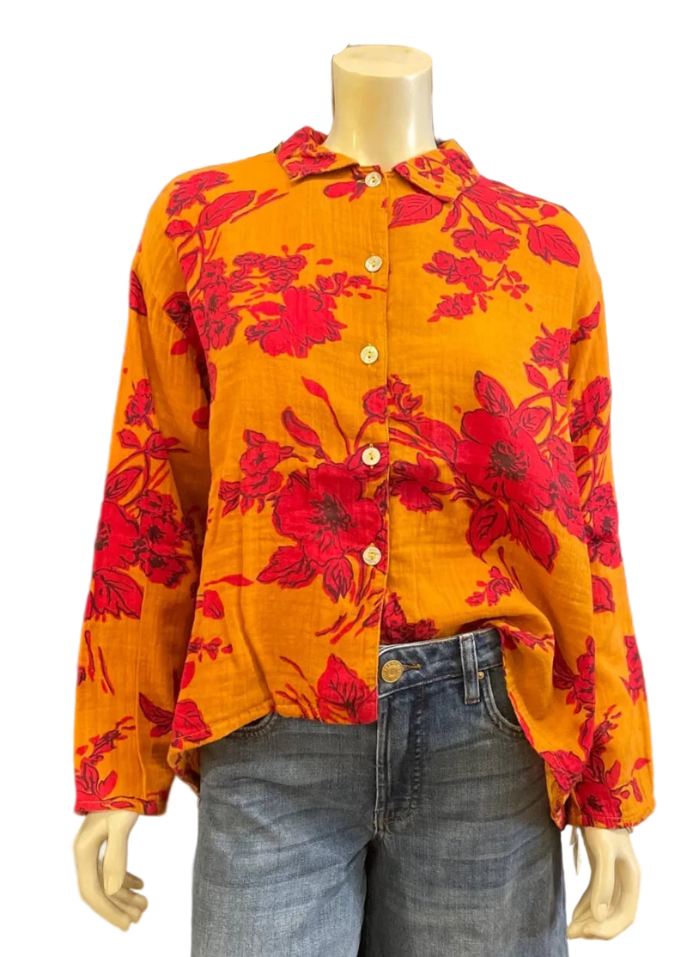 Miriam Shirt - Print Gauze