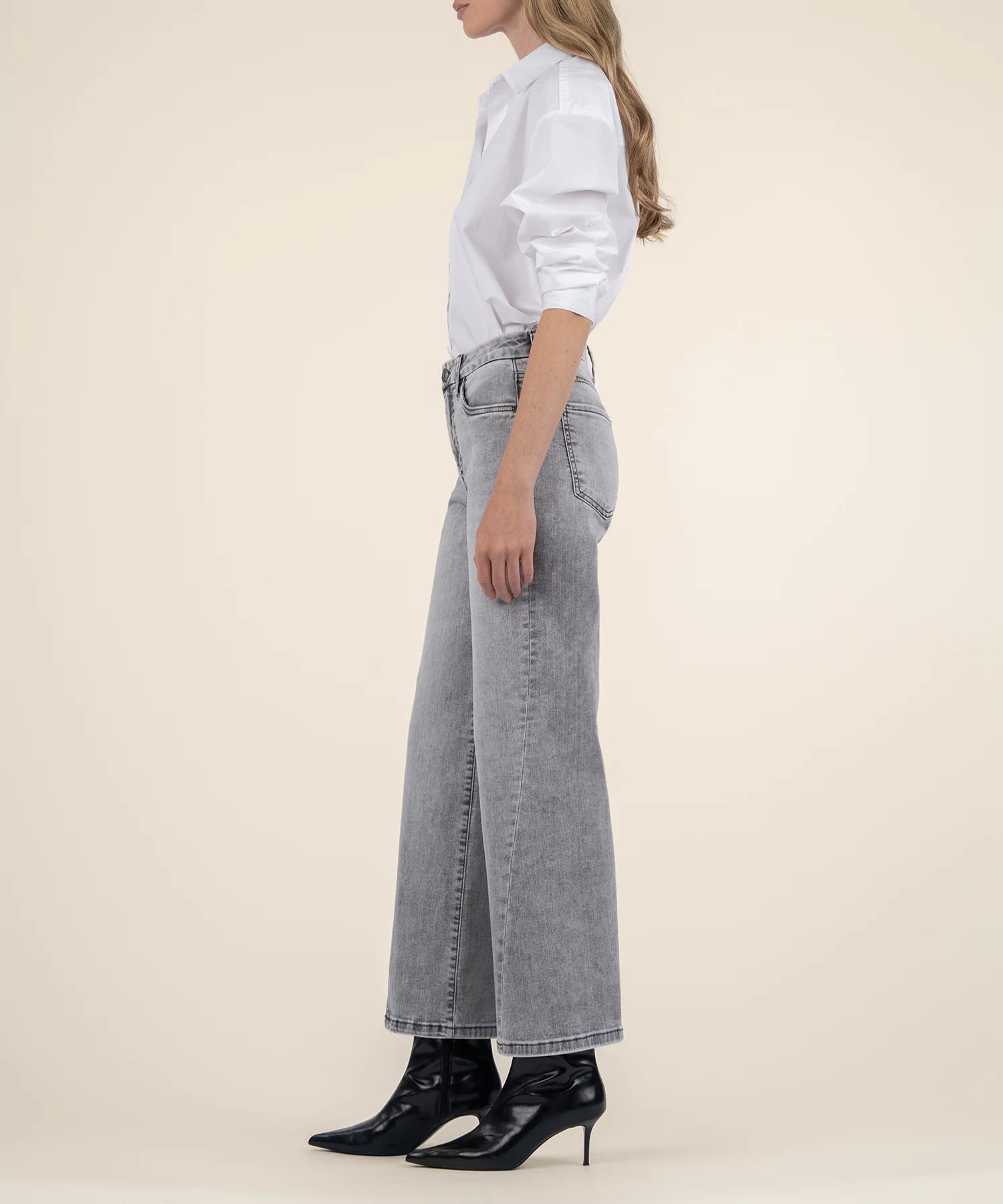 Meg High Rise Wide Leg- Stride Wash