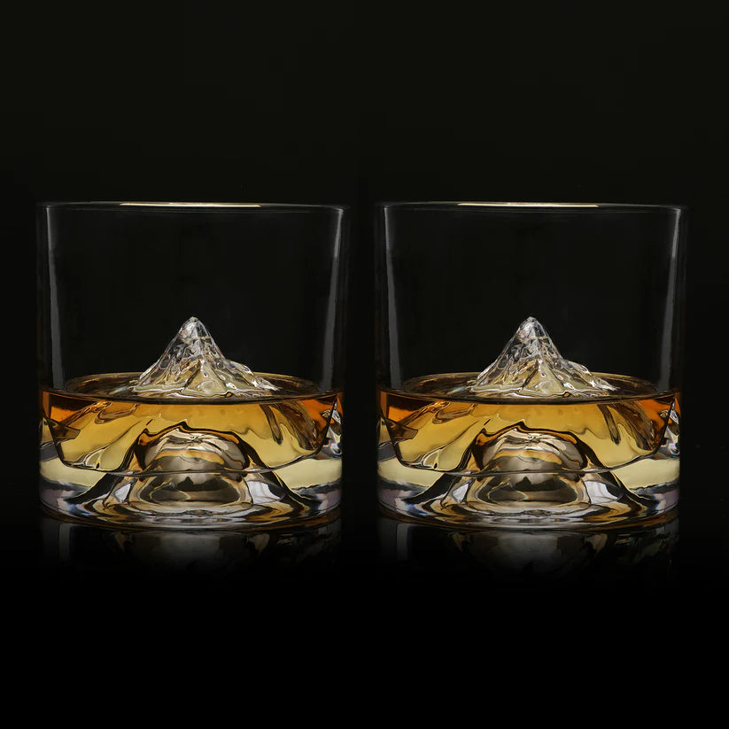 K2 Crystal Whiskey Glasses Set Of 2