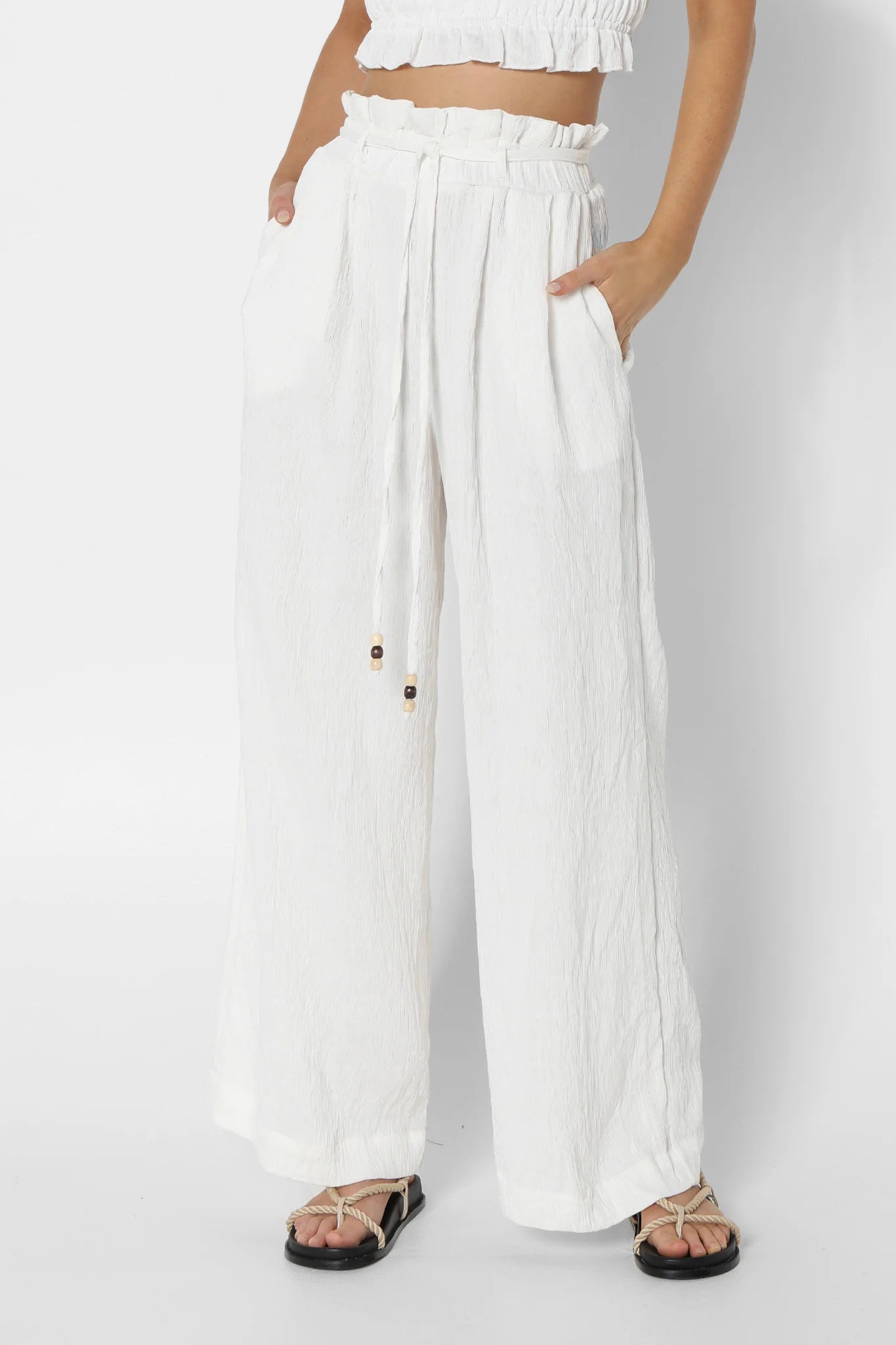 Zana Pant - White