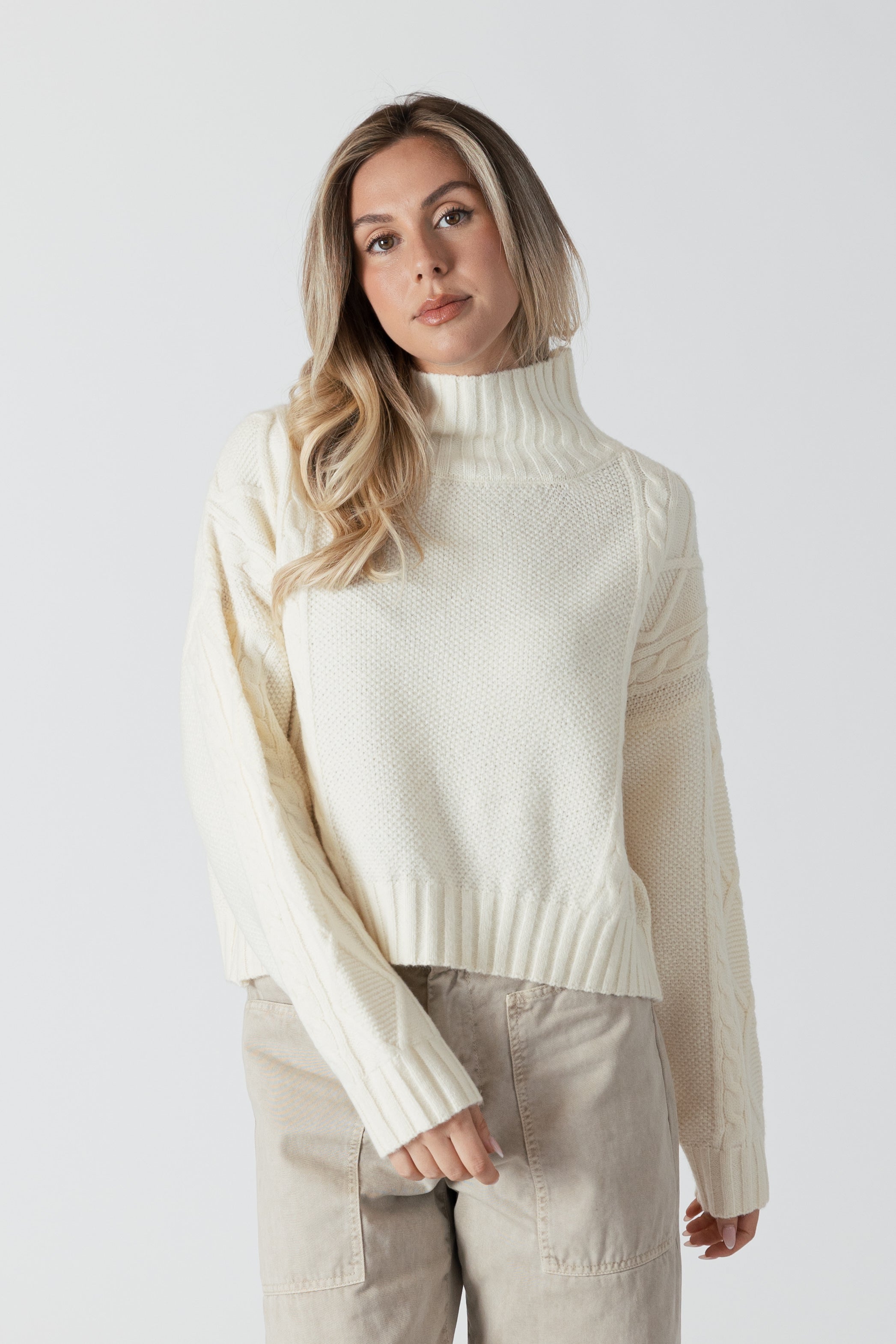 Mae Mockneck Sweater