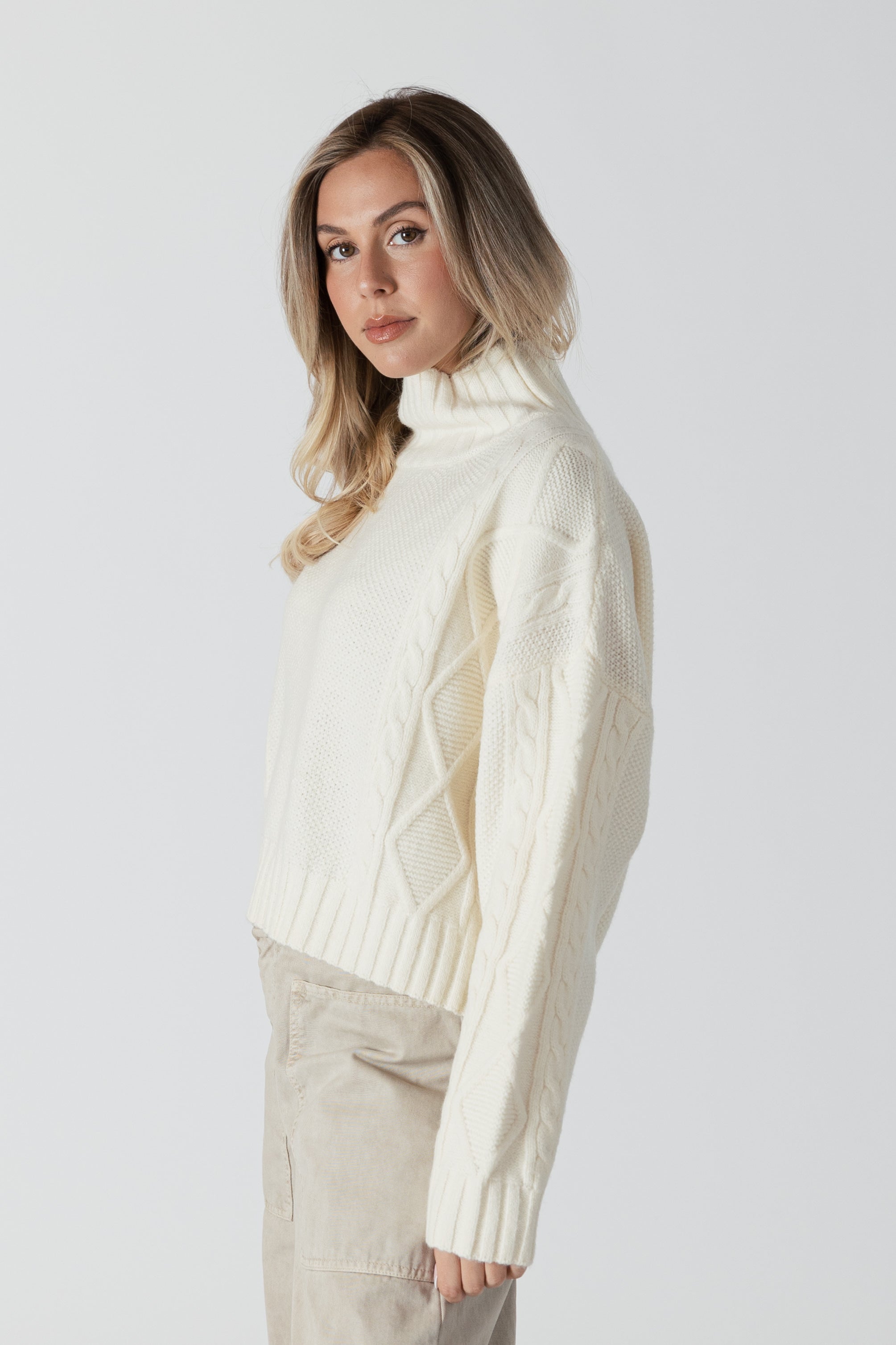 Mae Mockneck Sweater