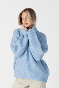 Sahara Ribbed Turtleneck Sweater