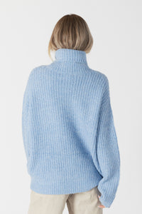 Sahara Ribbed Turtleneck Sweater