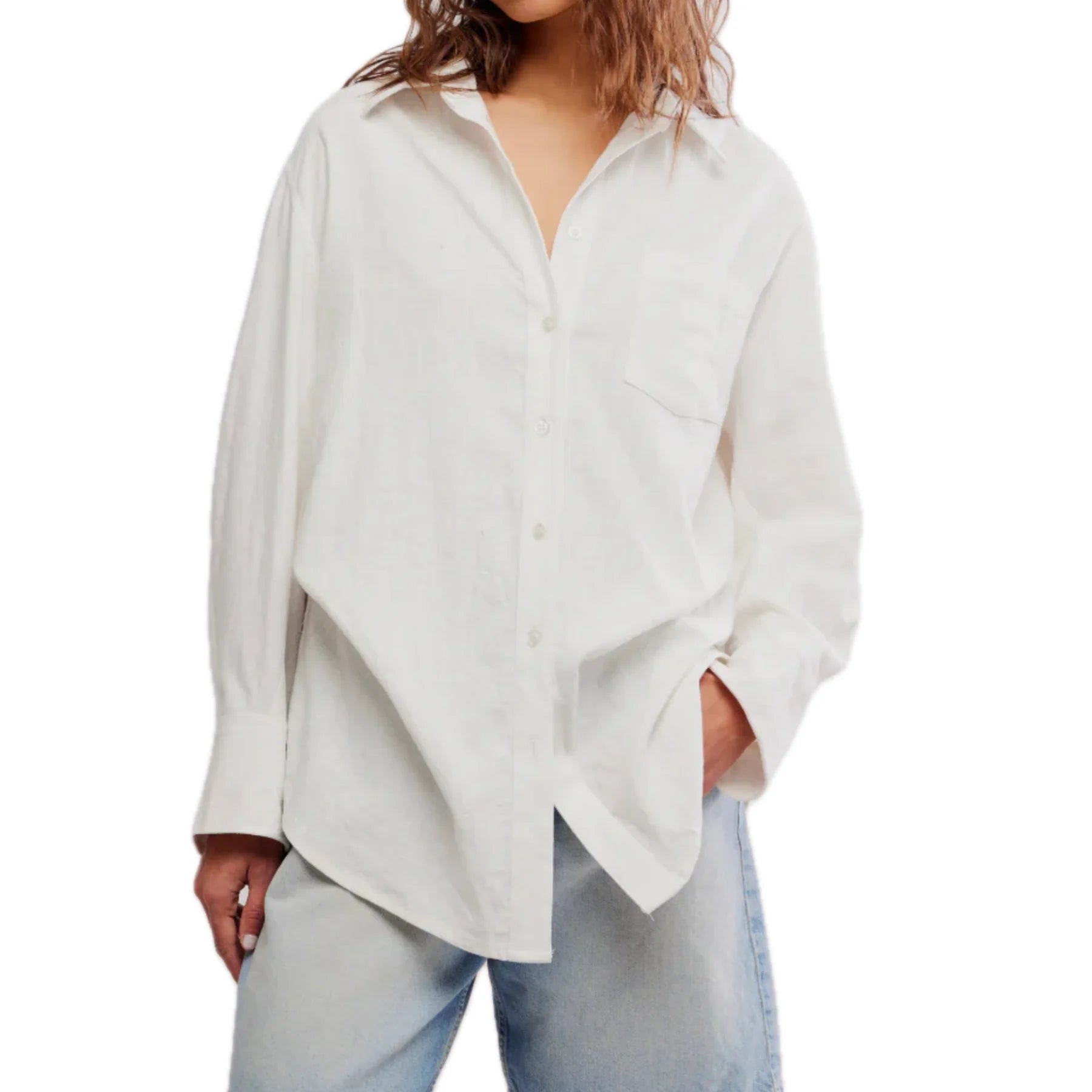 Sabine Tailored Shirt - Parchment