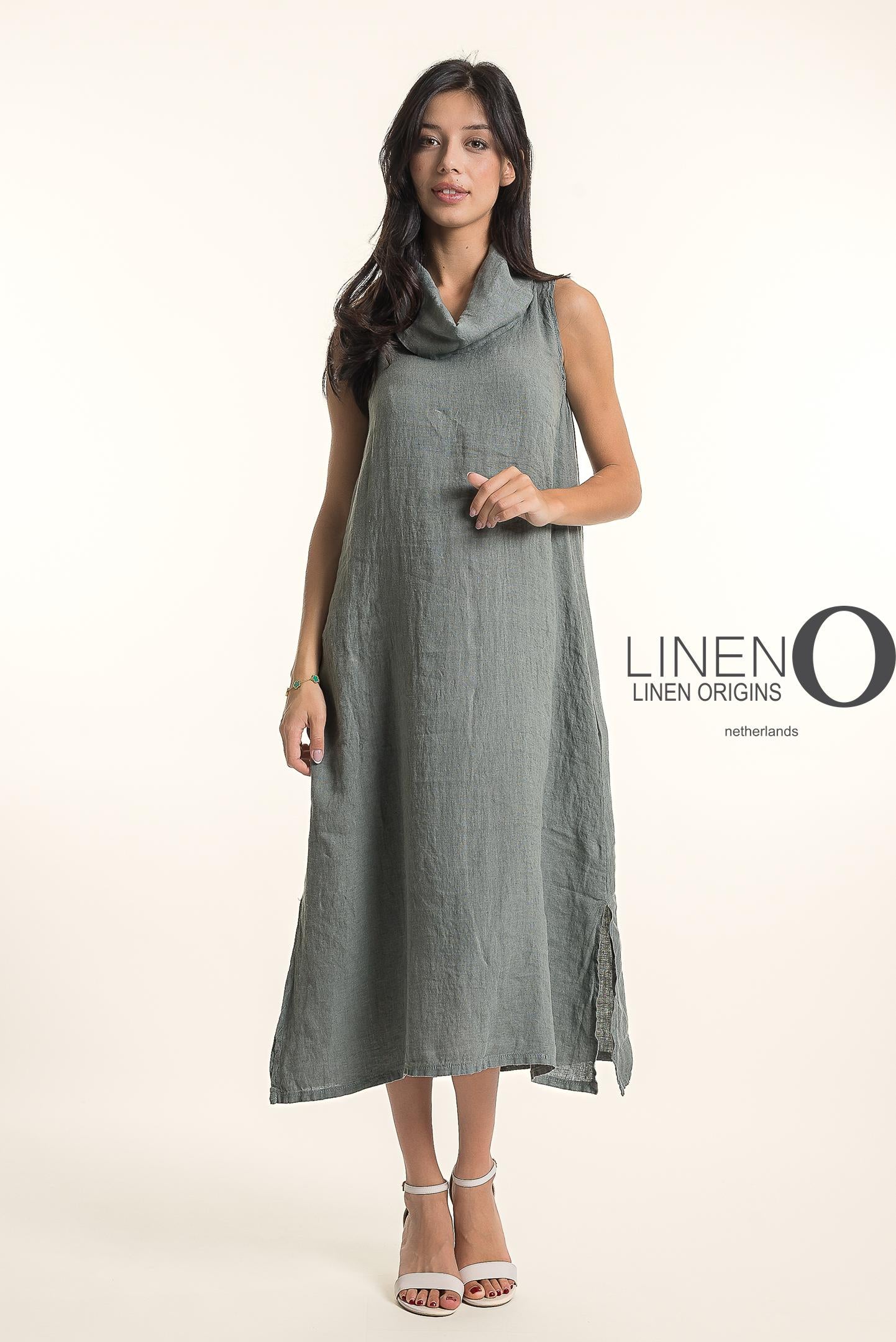 French Linen Dress