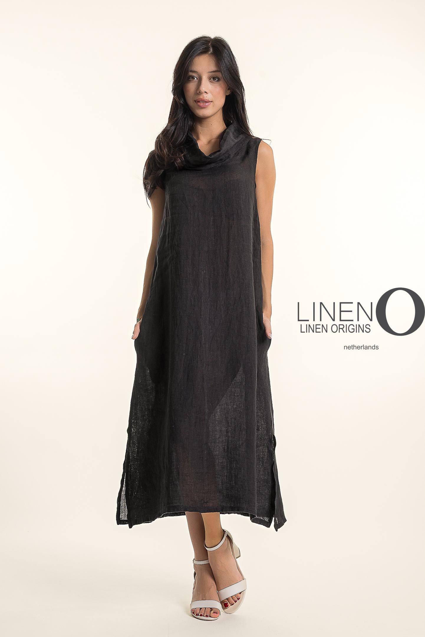 French Linen Dress