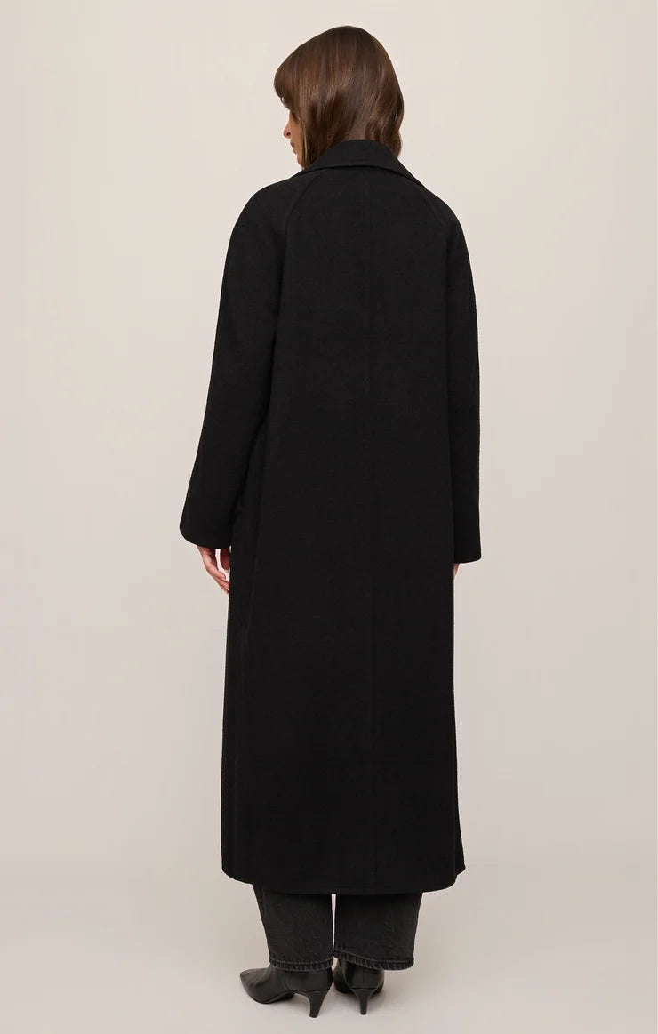 Crosby Cocoon Coat - Black