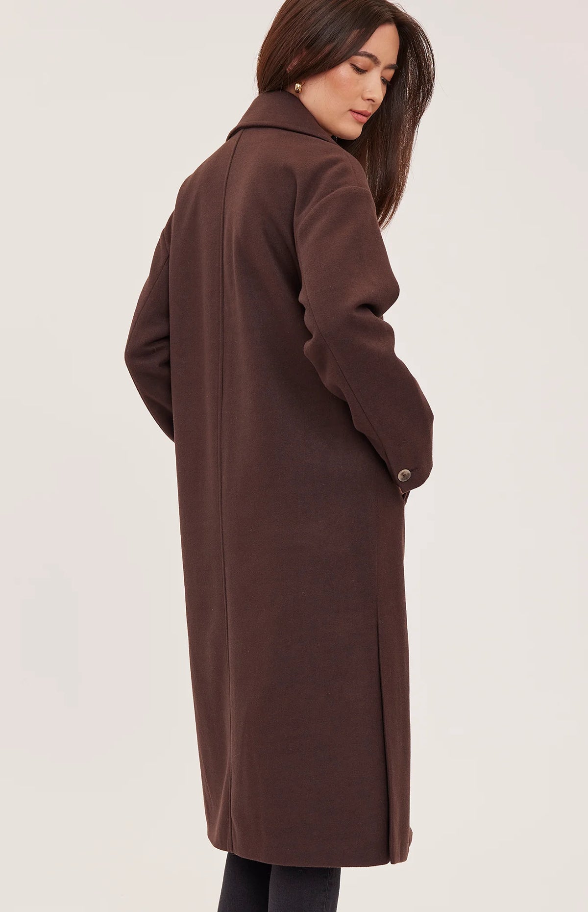 Agatha Coat - Chocolate