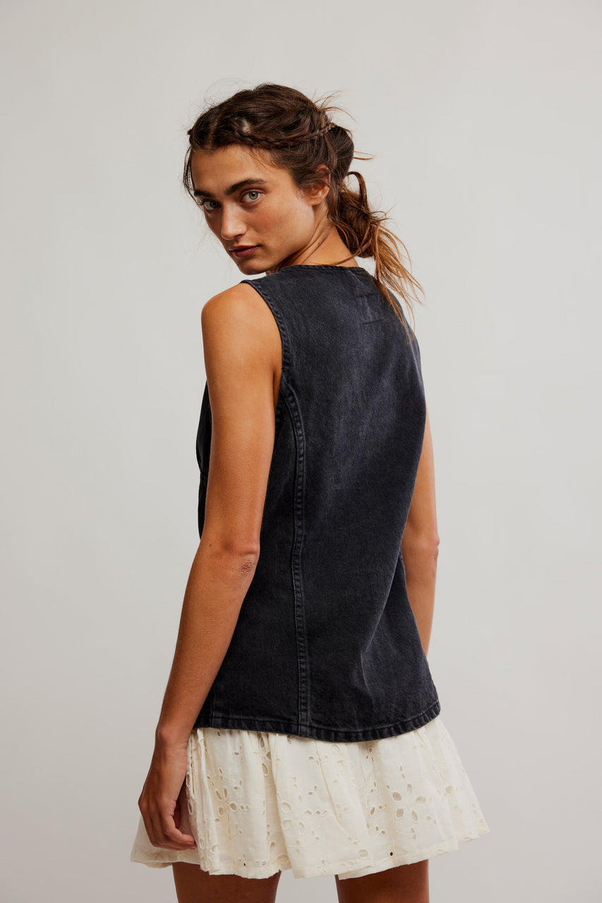 Aimee Vest - Black