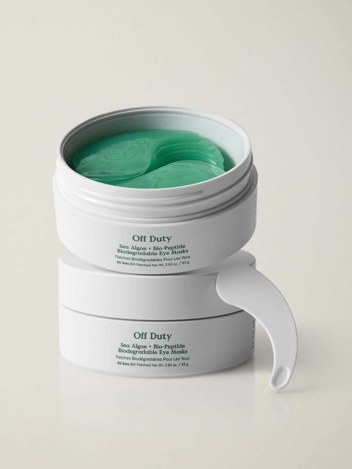 OffDuty™ Sea Algae + Bio-Peptide Smoothing Biodegradable Eye Masks