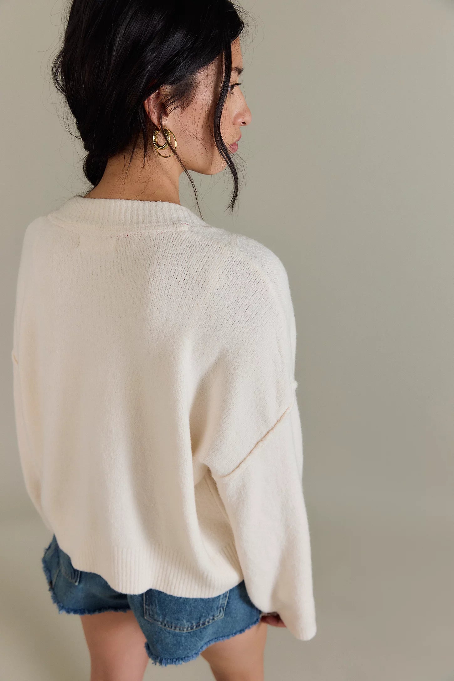 Cool Of The Night Cardi - Ivory