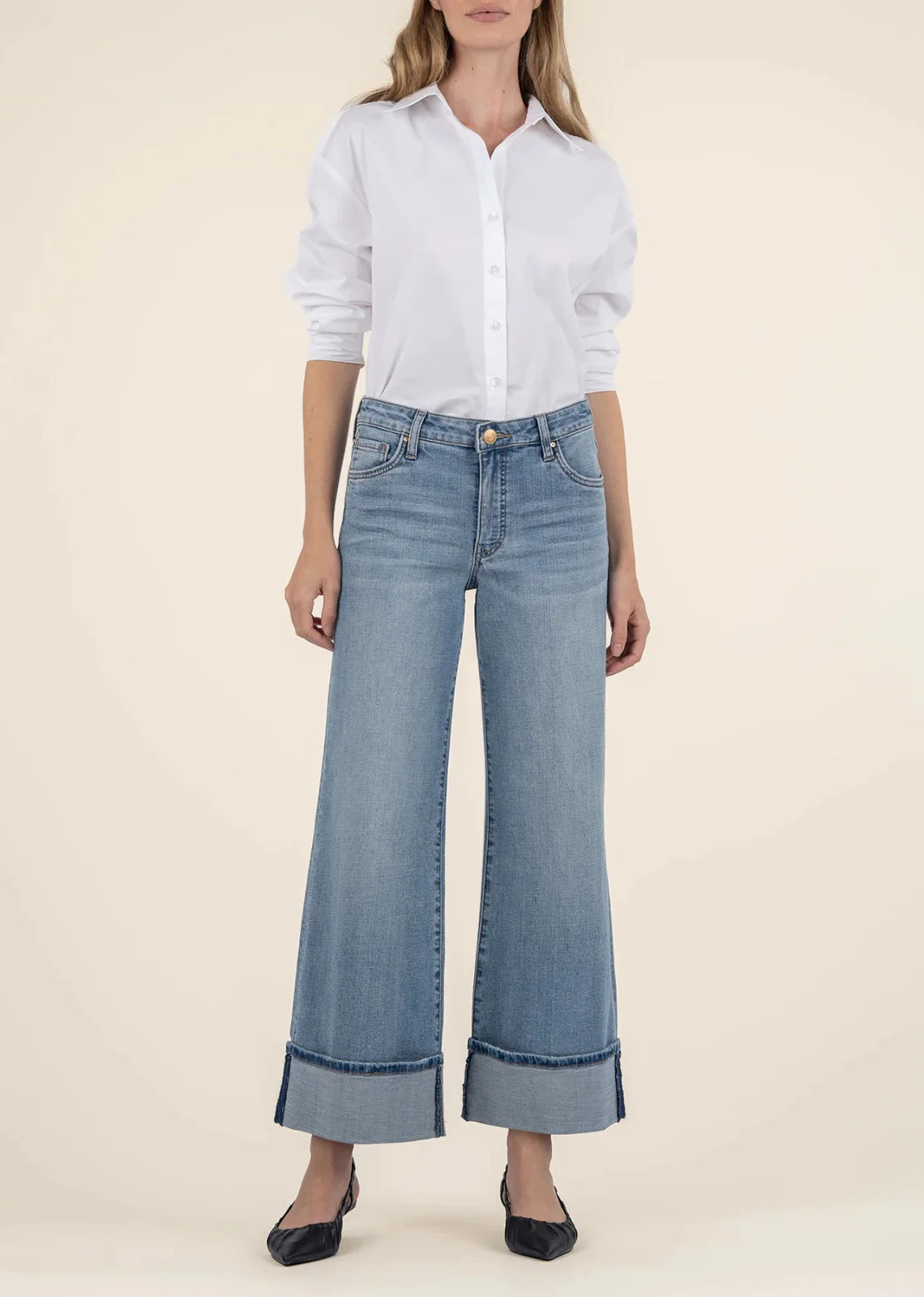 Meg High Rise Wide Leg - Charming