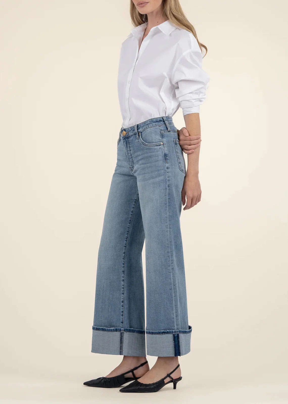Meg High Rise Wide Leg - Charming