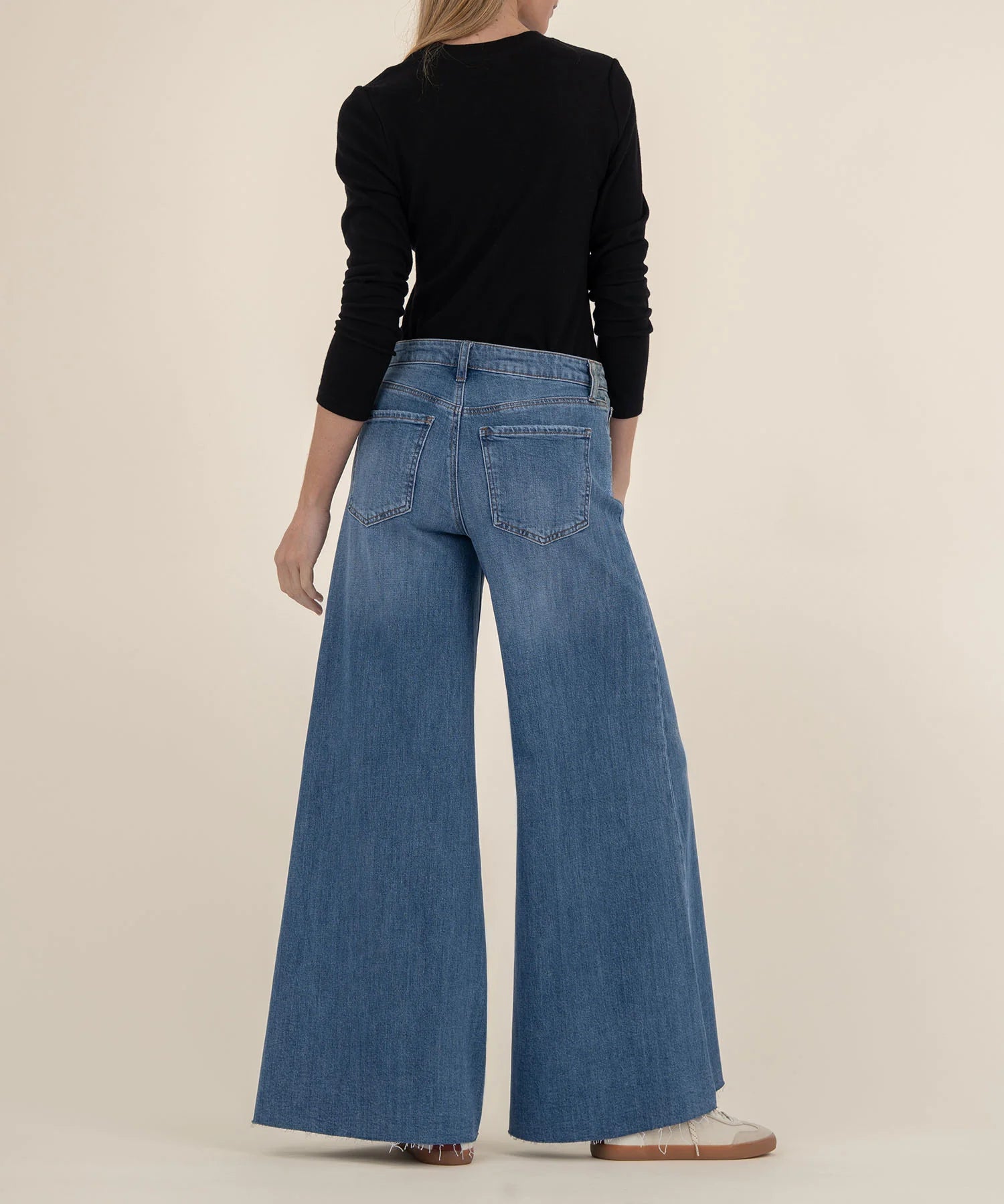 Blake High Rise Super Wide Leg - Charming