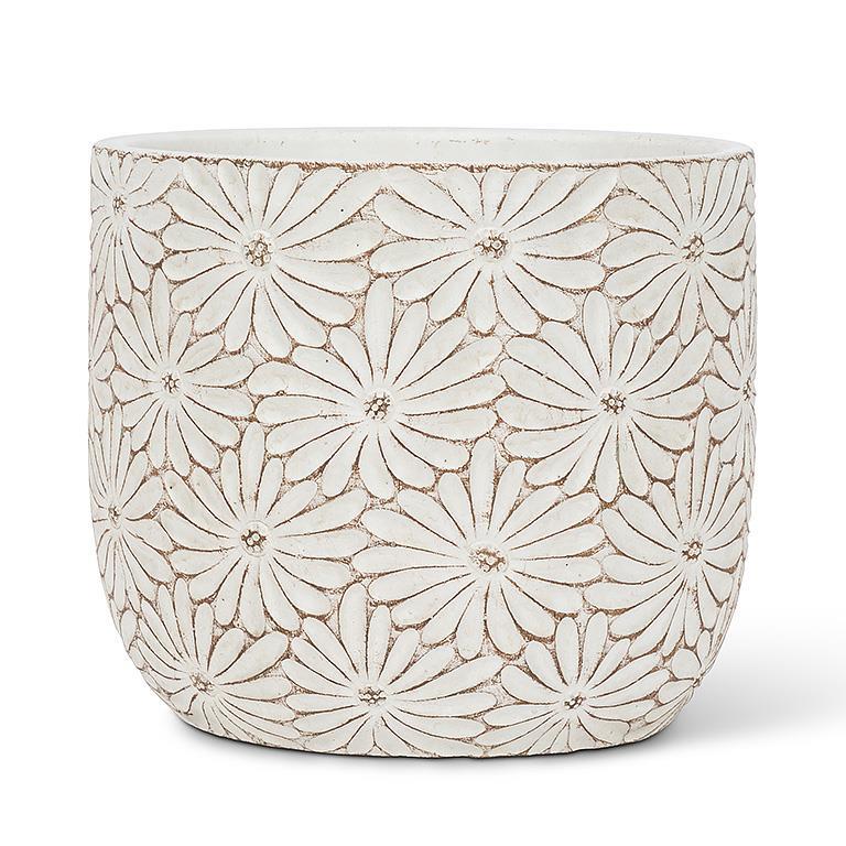 Large Round Daisy Planter