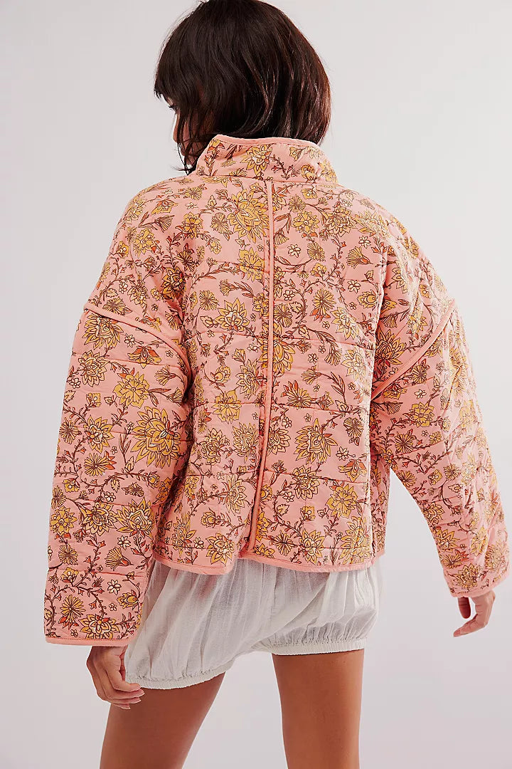 Cloe Jacket - Peach Combo