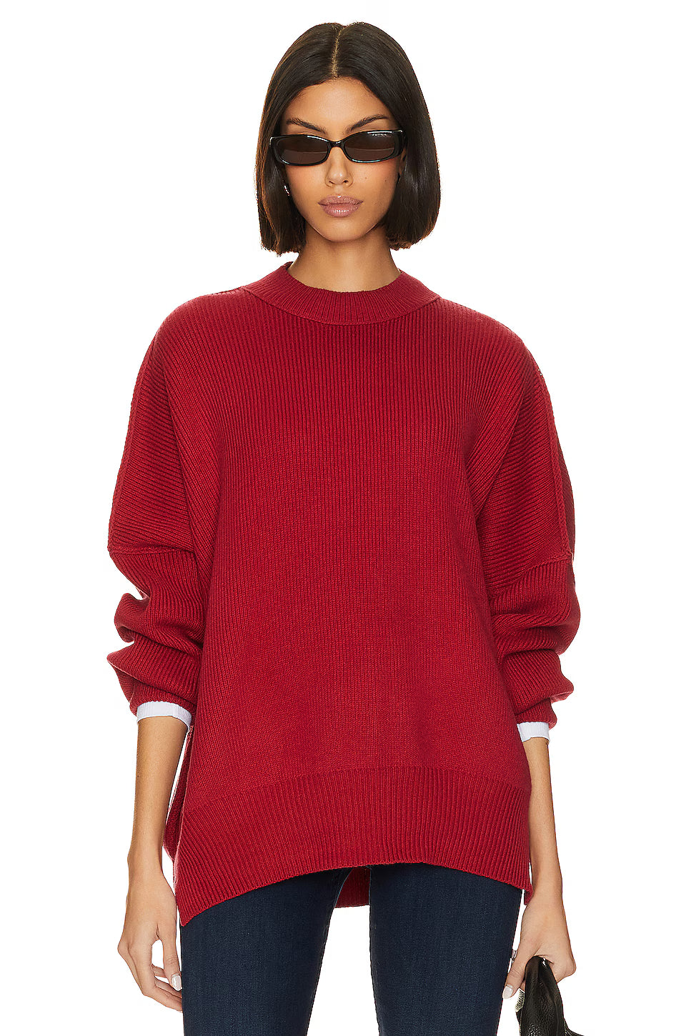 Easy Street Tunic - Cherry