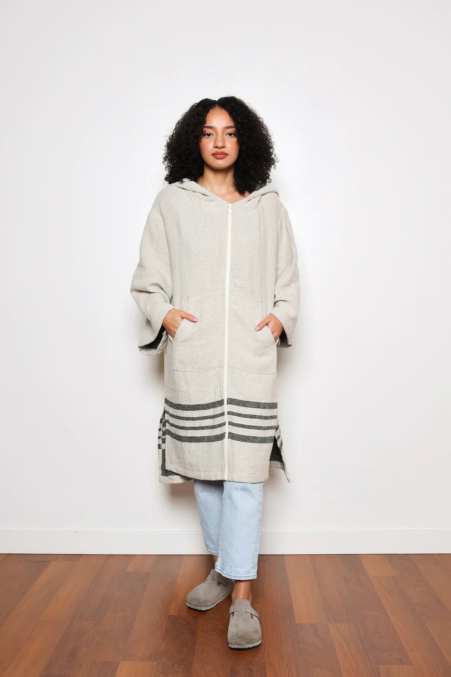 Echo Zip Poncho - One size