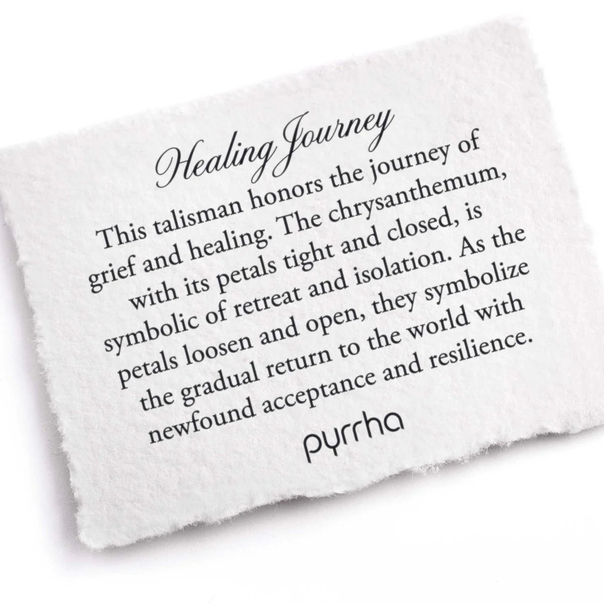 Healing Journey Talisman