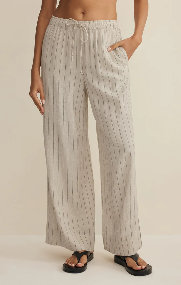 Henri Striped Wide Leg Pant