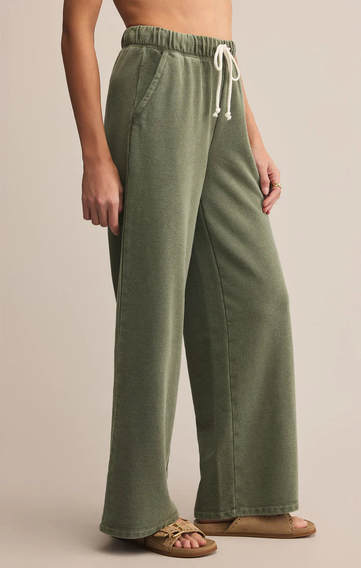 Hunter Knit Pant-Hunter Green