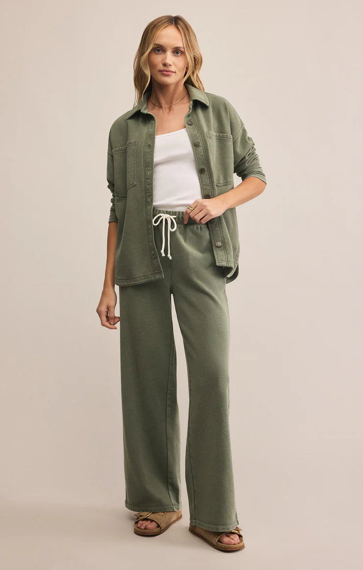 Hunter Knit Pant-Hunter Green
