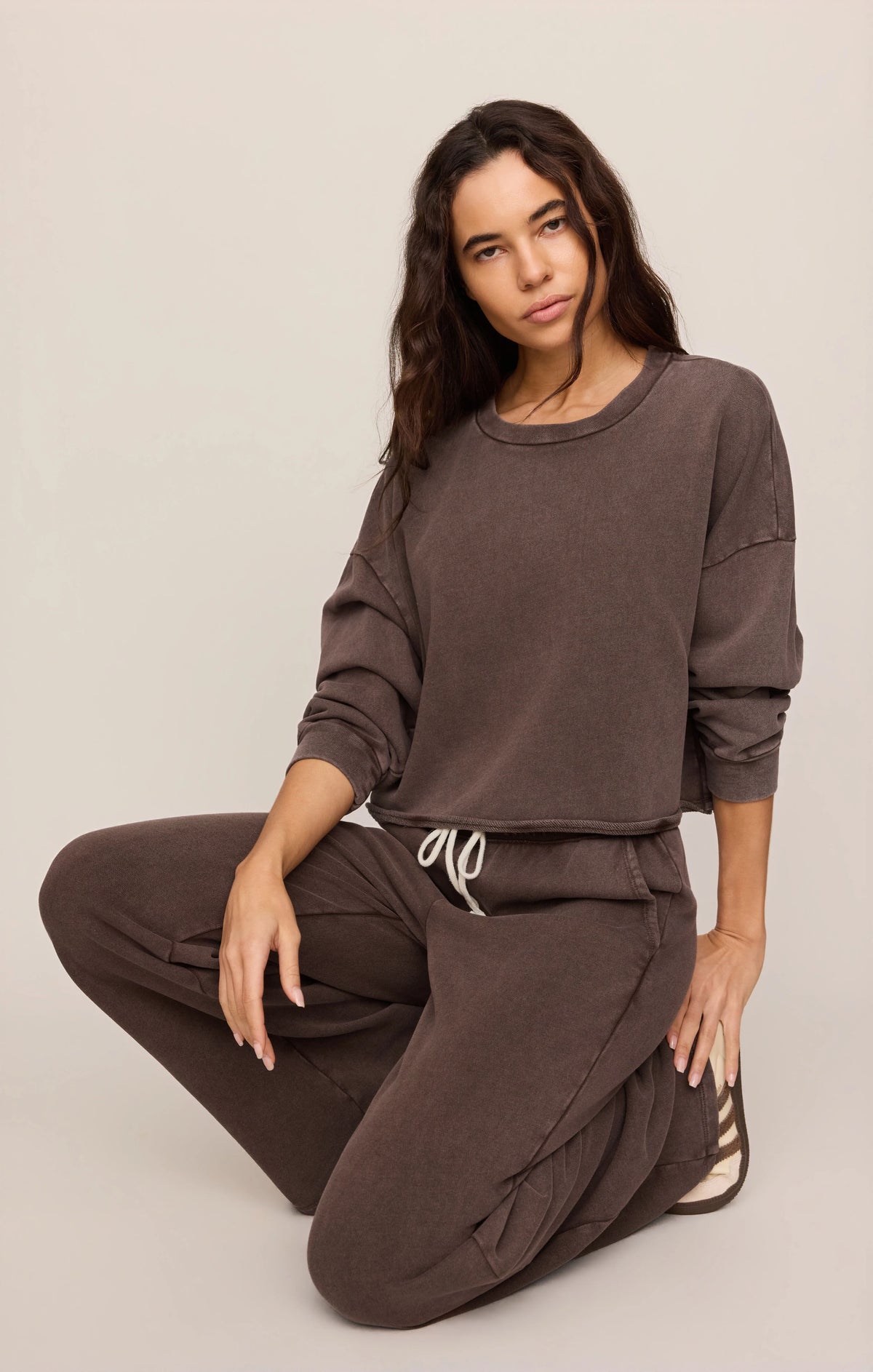 Hunter Knit Pant - Dark Chocolate