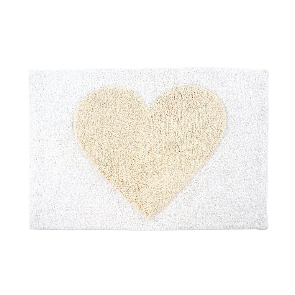 Heart Bath Mat