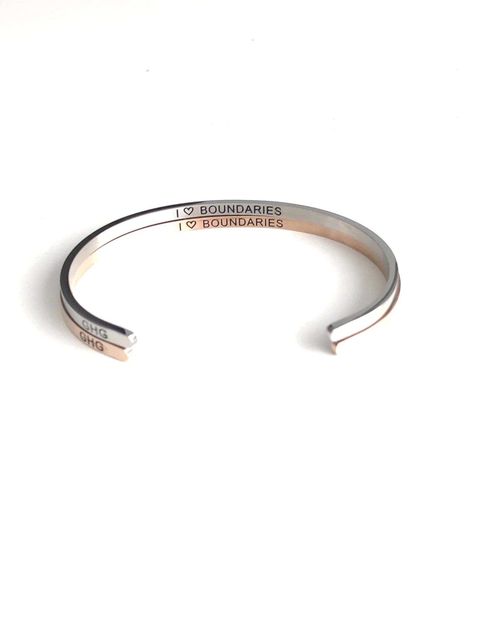 I ❤ Boundaries Bangle