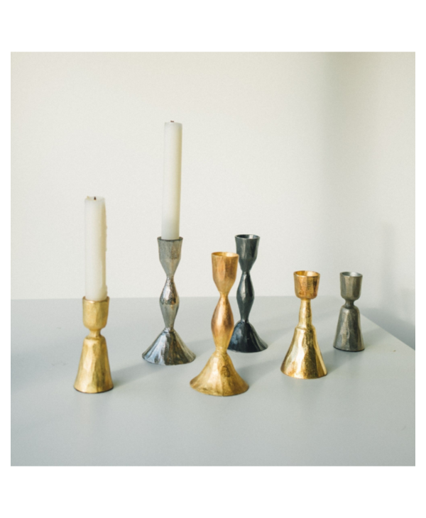 Zora Forged Candlesticks