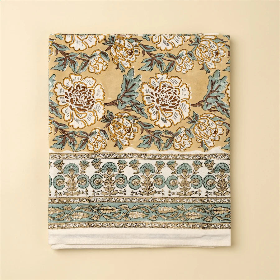 Lirien Block Print Tablecloth