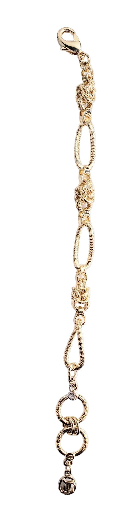 Twisted Knot Chain Bracelet