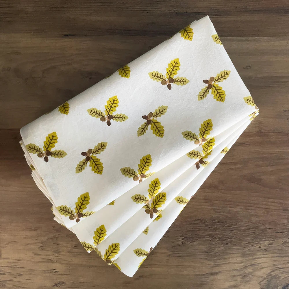 Oak Leaf, Napkin S/4