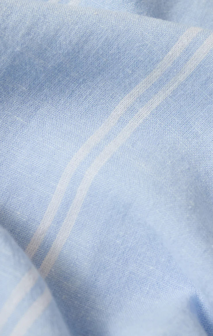The Perfect Linen Striped Top