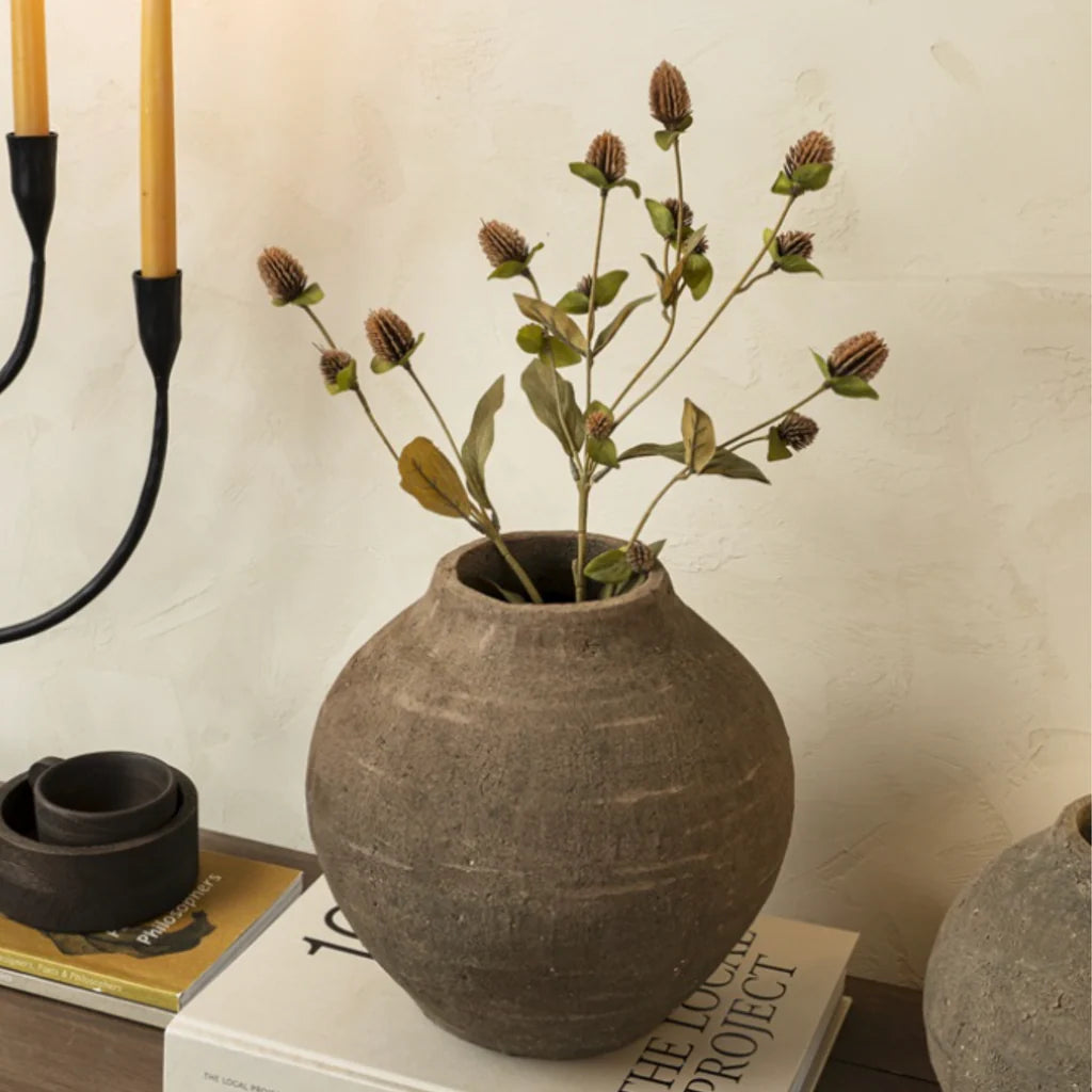 Serres Terracotta Vase - Earth