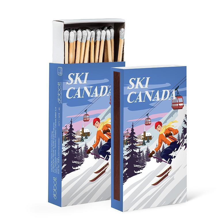 Ski Canada Poster Matches - 45 Stks