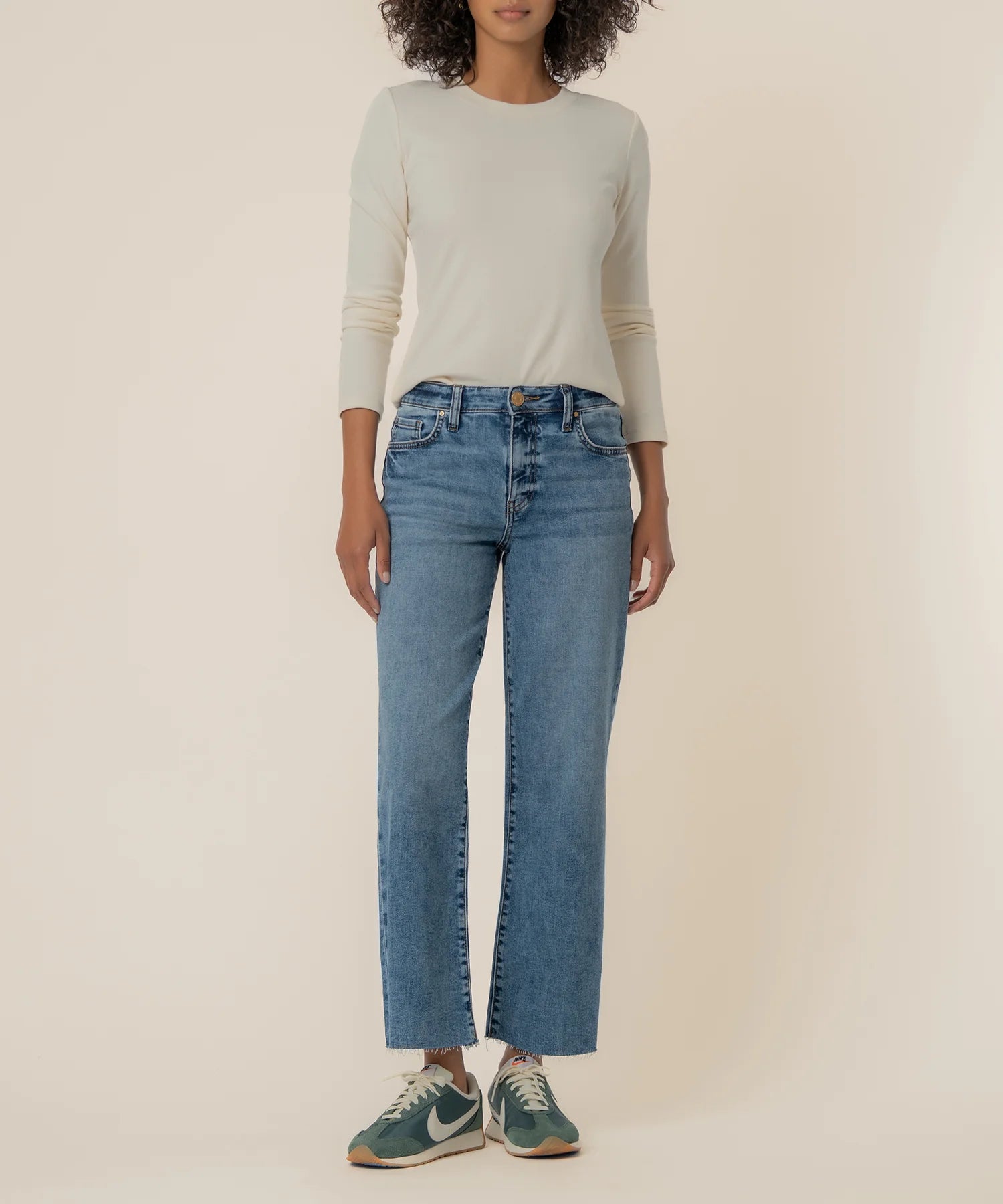 Charlotte High Rise Wide Leg - Star Wash