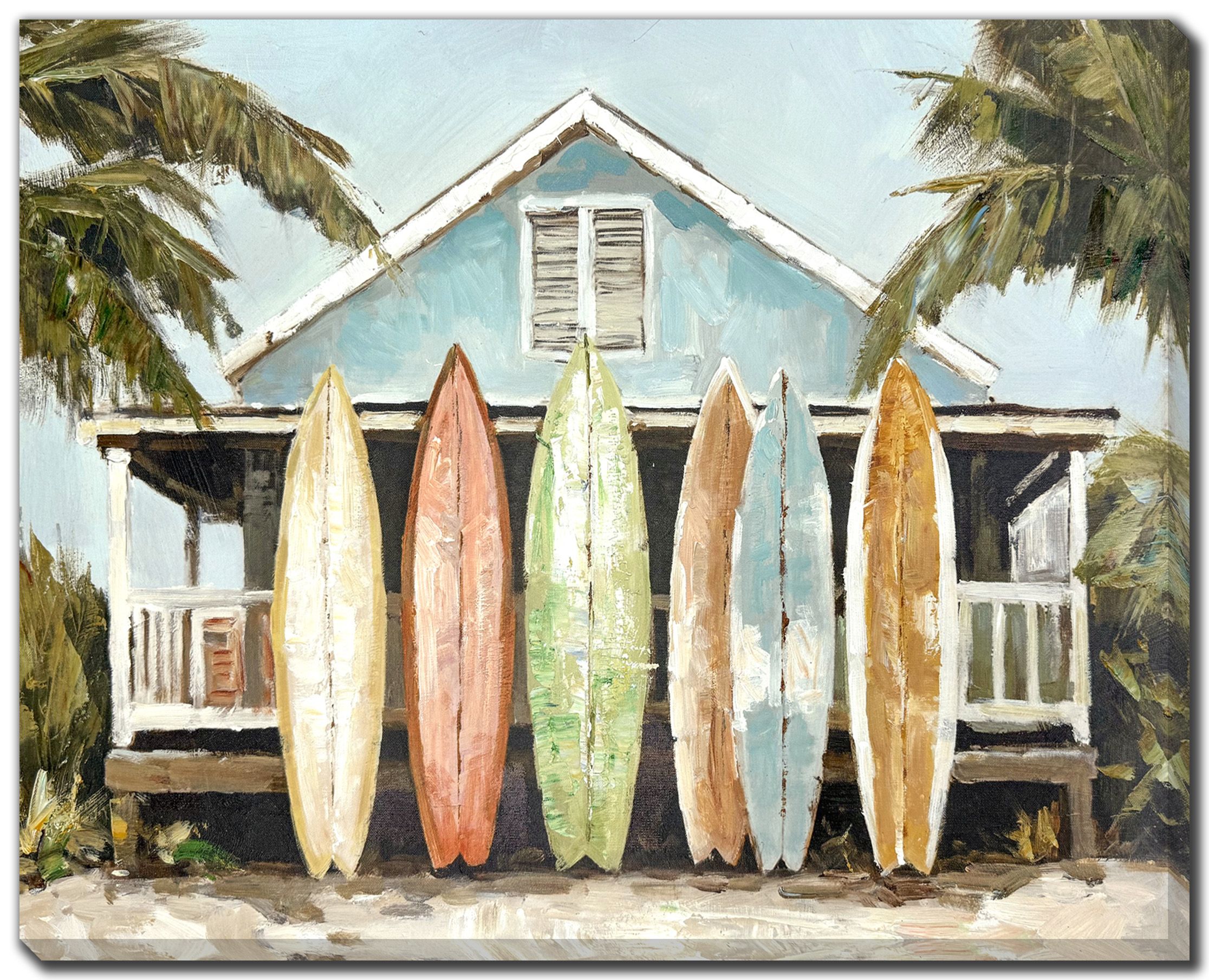 Boarded Up - 24" x 30"