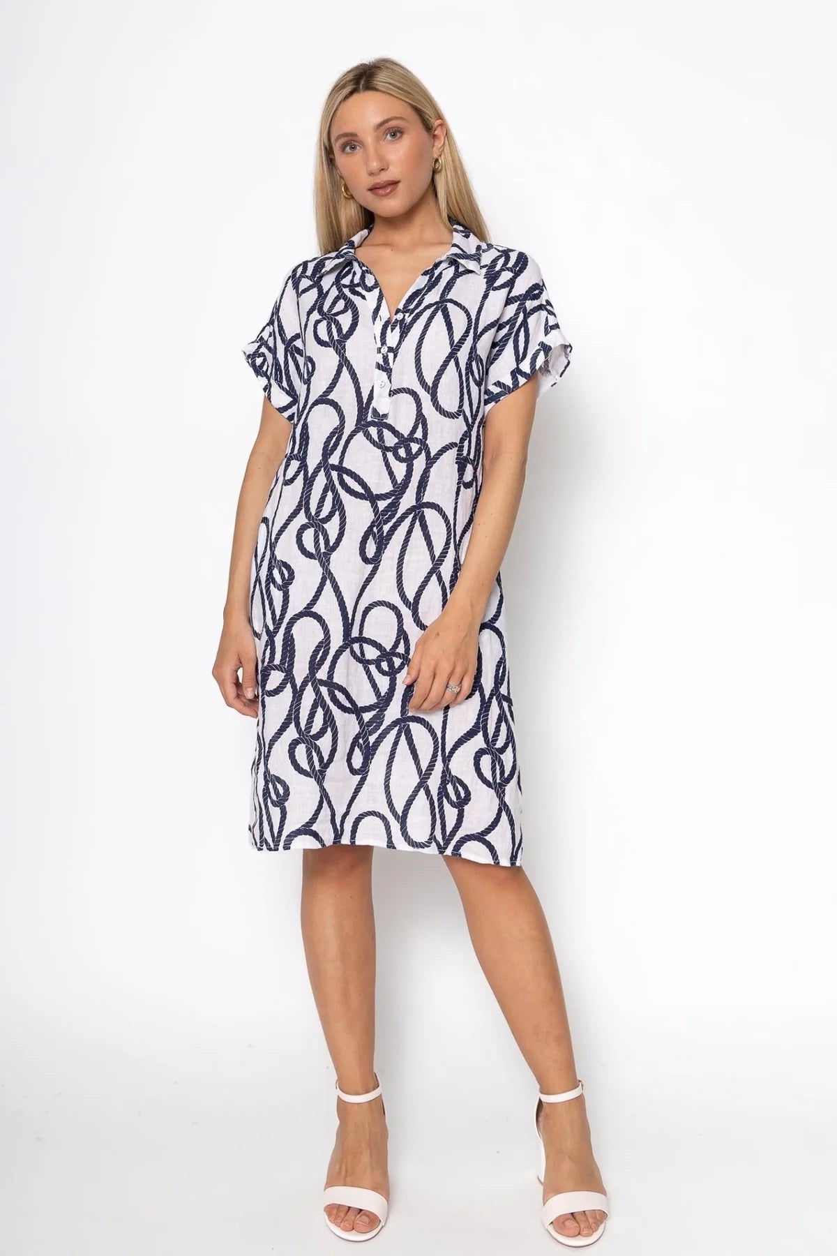 French Linen Dress-Graphic