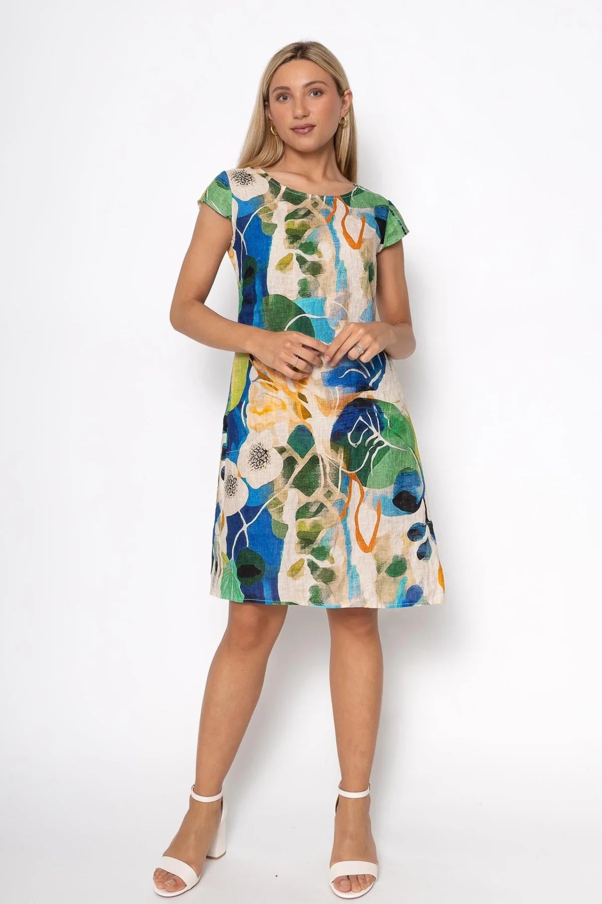 French Linen Dress
