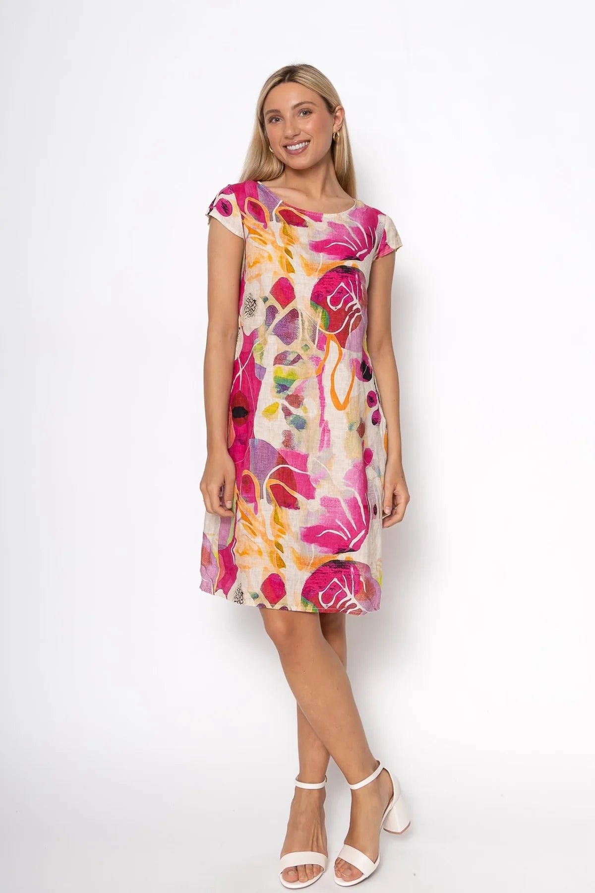 French Linen Dress