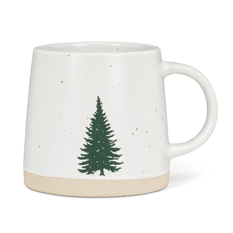 Wide Base Mug w/Single Tree - 14oz