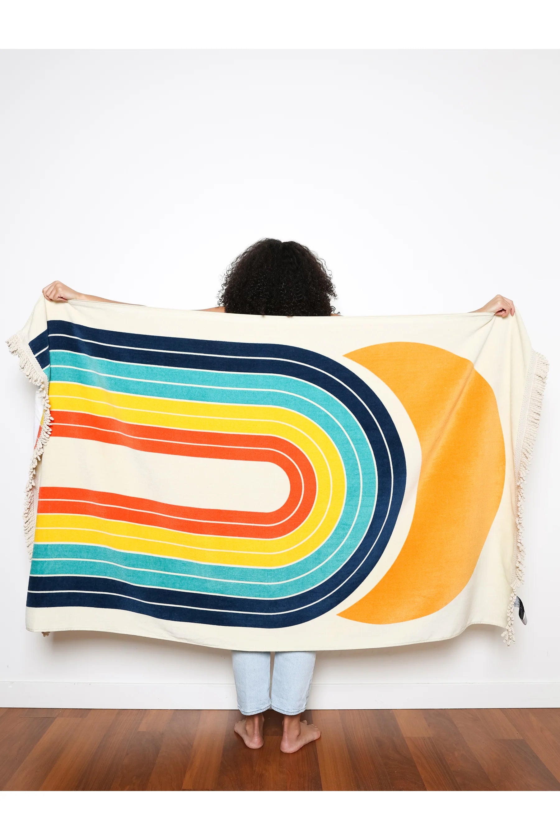 The Groove Velour Beach Towel