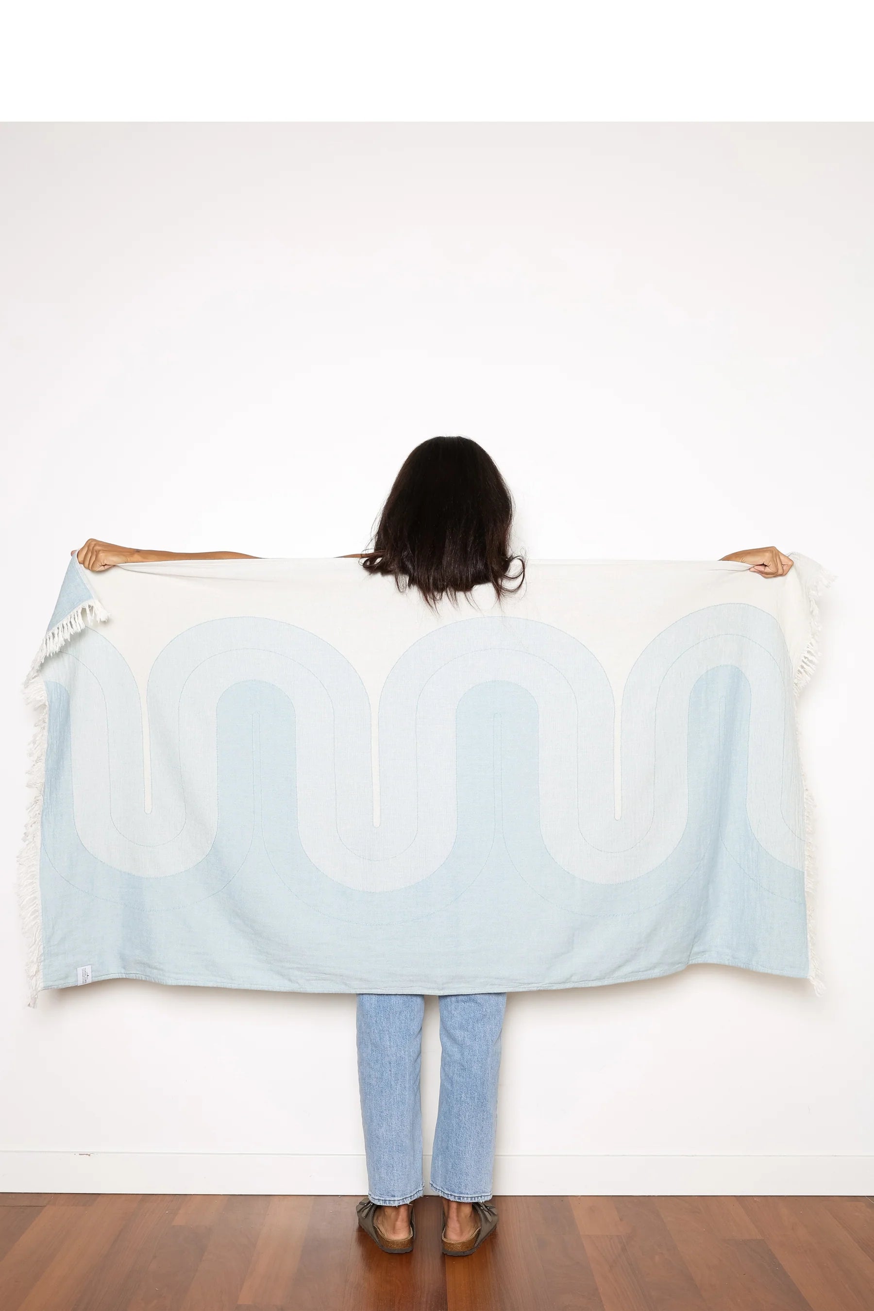 Wave Towel-Teal