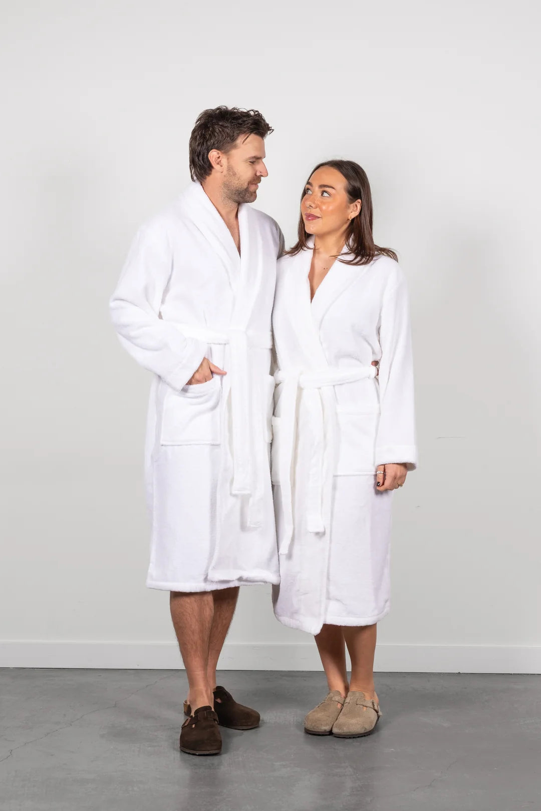 The Nova | Unisex Boucle Terry Robe